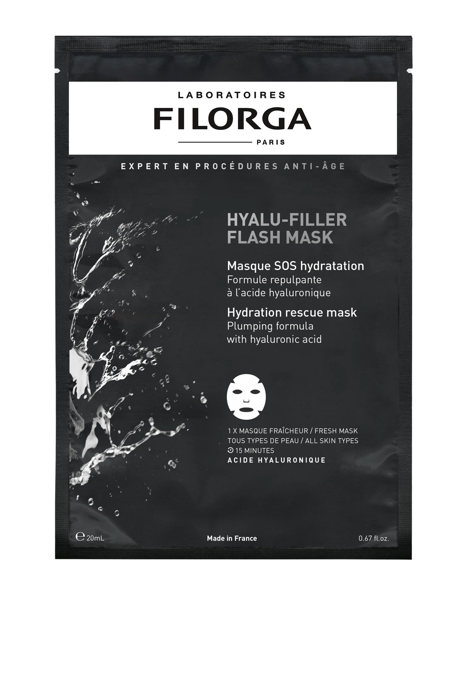 Filorga Hyalu-Filler Flash Mask 20 ml billede