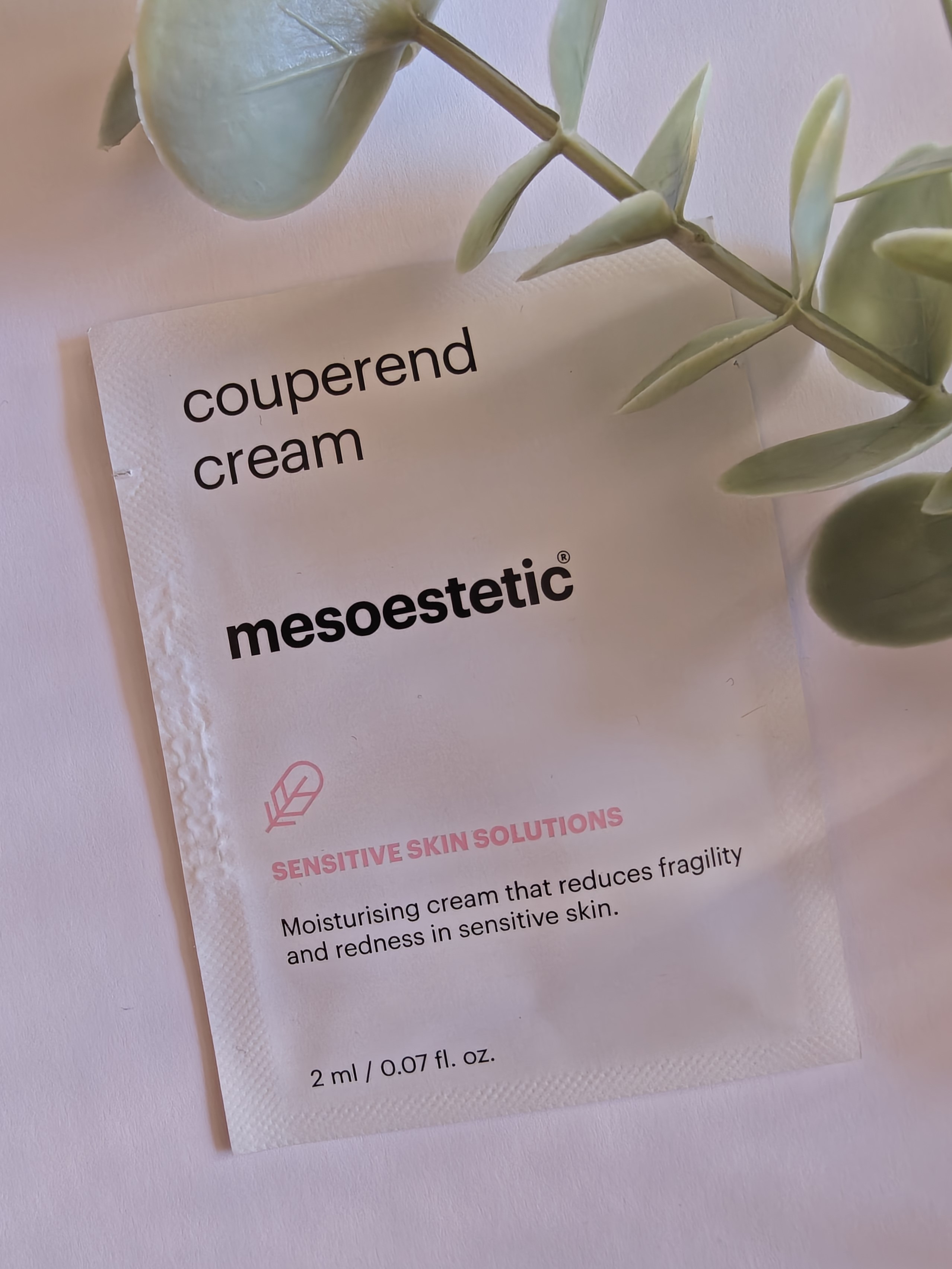 Mesoestetic Couperend Cream Vareprøve 2 ml