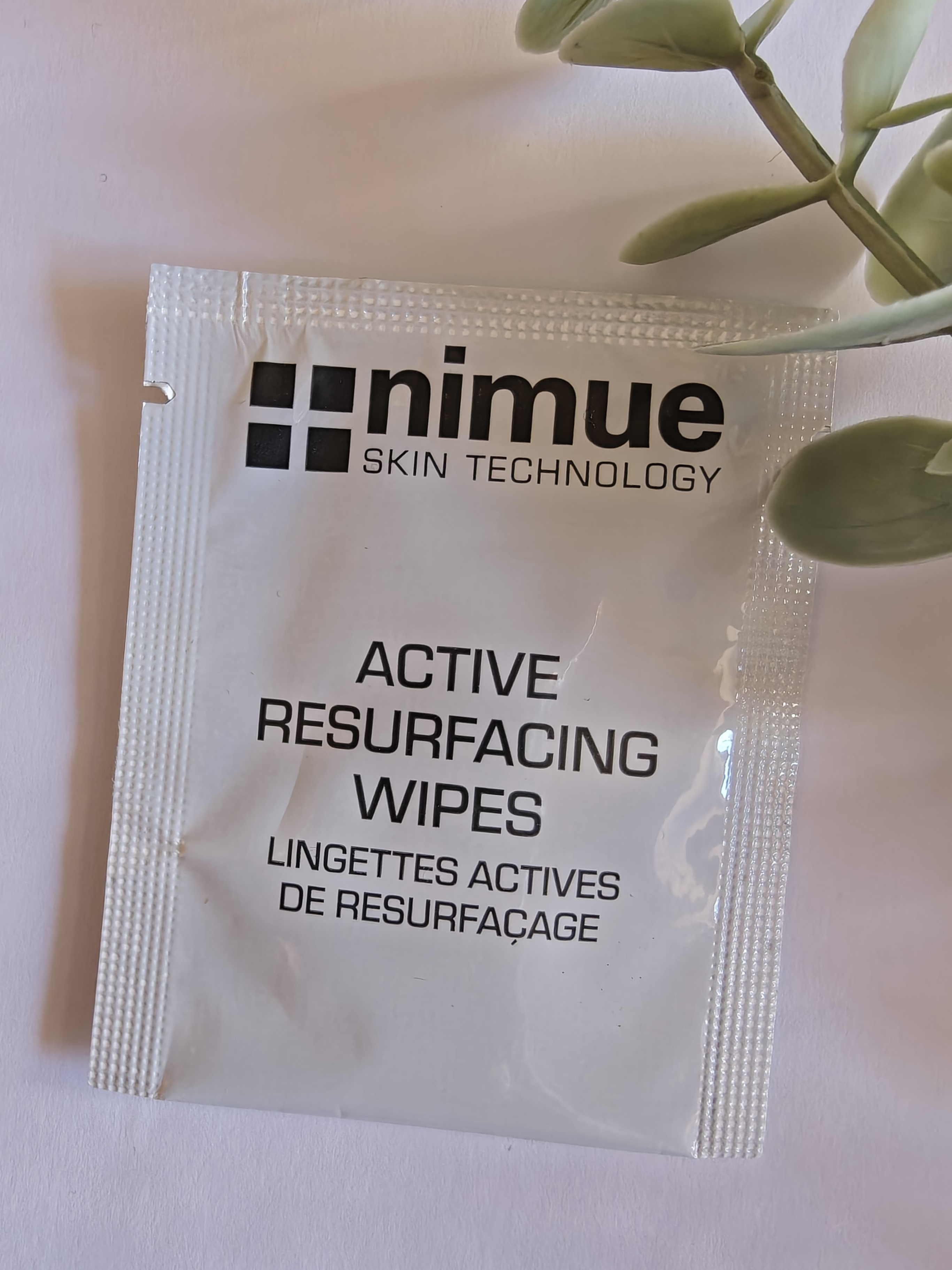 Nimue Active Resurfacing Wipes Vareprøve 1 stk