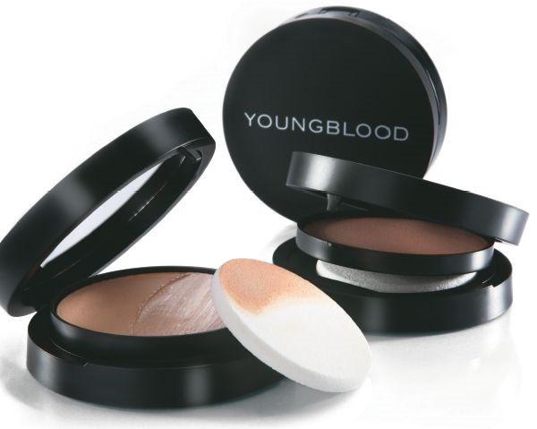 Youngblood Refillable Compact Cream Powder Foundation Rose Beige 7 g