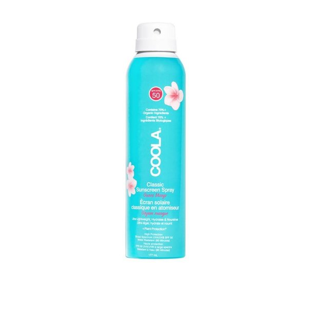 COOLA Classic Body Spray Guava Mango SPF 50, 177 ml
