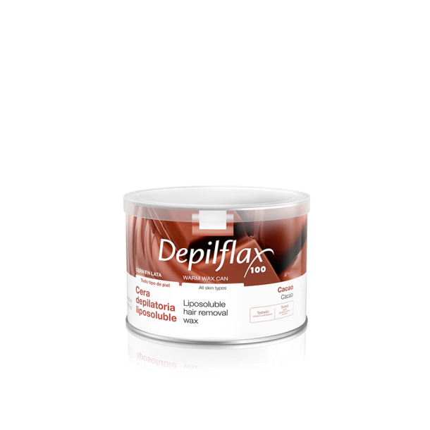 Depilflax Creamy Wax Can D100 Cacao 400 ml