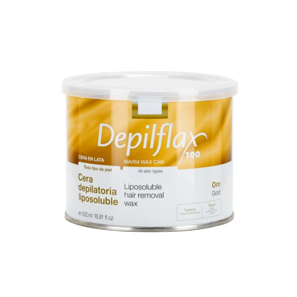 Depilflax Wax Can D93 Gold 500 ml