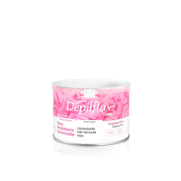 Depilflax Creamy Wax Can D100 Pink 400 ml