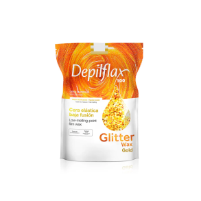Depilflax Glitter Wax Pearls Gold 1 kg