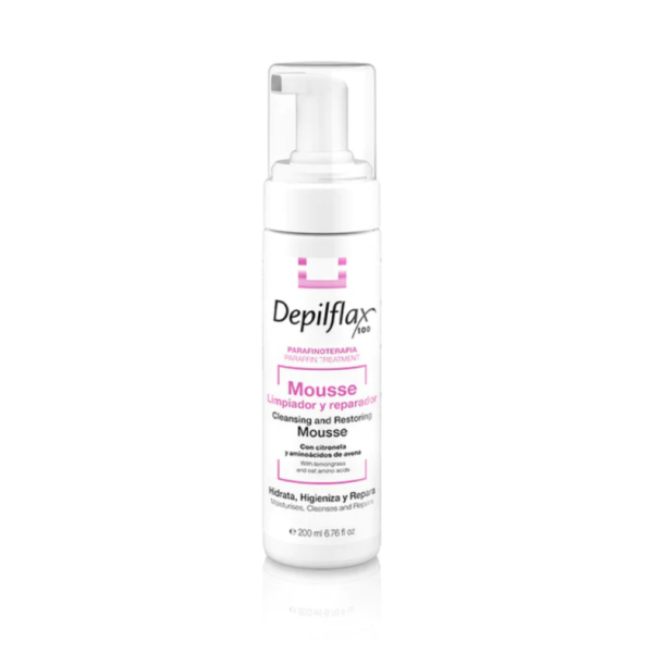 Depilflax Paraffin Treatment Cleansing And Restoring Mousse 200 ml