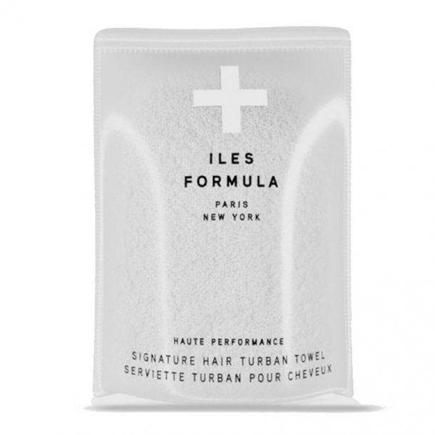 ILES Formula Hair Towel - Hvid