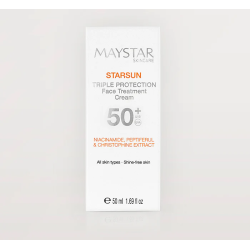 Maystar StarSun Triple Protection Face Treatment Cream SPF 50+ 50 ml