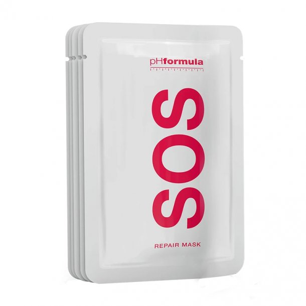 pHformula  S.O.S. repair mask - pakke med 5 stk 25 g